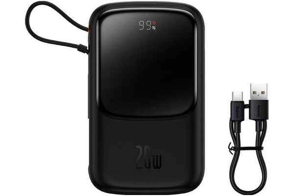 Powerbank Baseus Qpow Pro 10000mAh 20.0W czarny