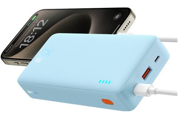 Powerbank Baseus Airpow 20000mAh 20.0W niebieski