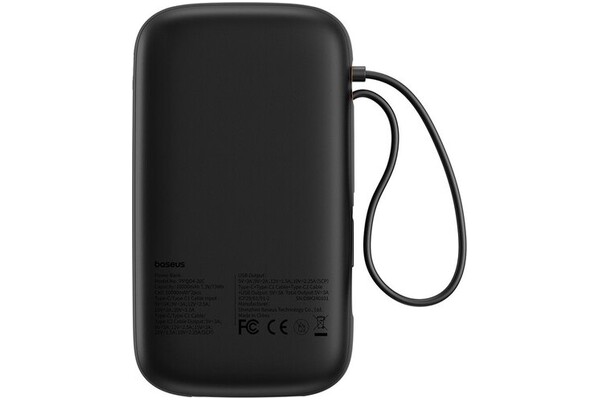 Powerbank Baseus Qpow 2 20000mAh 30.0W czarny