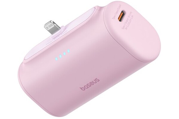 Powerbank Baseus Compact 5000mAh 20.0W różowy