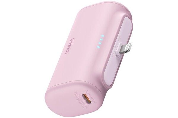 Powerbank Baseus Compact 5000mAh 20.0W różowy