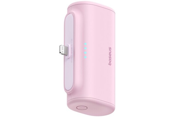 Powerbank Baseus Compact 5000mAh 20.0W różowy