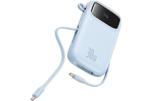 Powerbank Baseus Qpow 2 10000mAh 30.0W niebieski