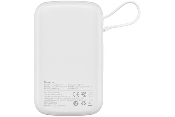 Powerbank Baseus Qpow Pro 10000mAh 22.5W biały