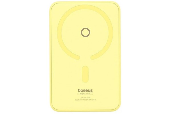 Powerbank Baseus Magpro Magnetic 5000mAh 20.0W żółty