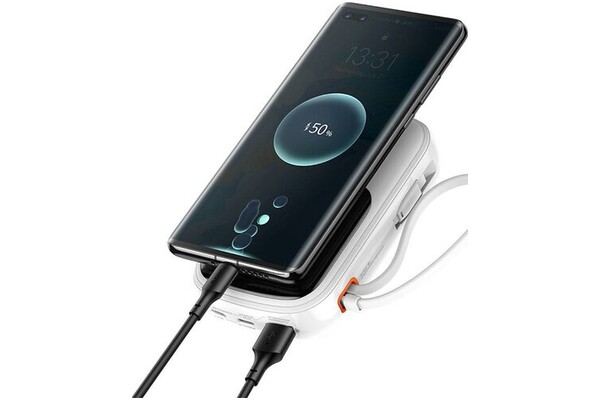 Powerbank Baseus Qpow Pro 20000mAh 22.5W biały