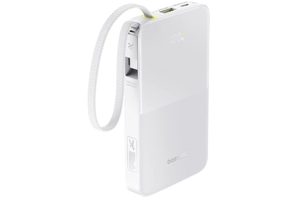 Powerbank Baseus Bipow Pro 10000mAh 225.0W biały
