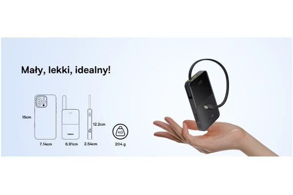Powerbank Baseus Bipow Pro 10000mAh 225.0W czarny