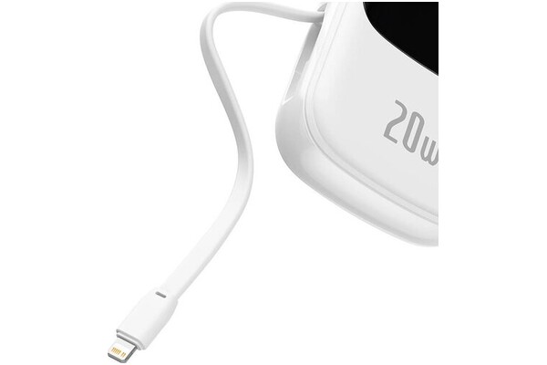 Powerbank Baseus Qpow Pro 20000mAh 20.0W biały