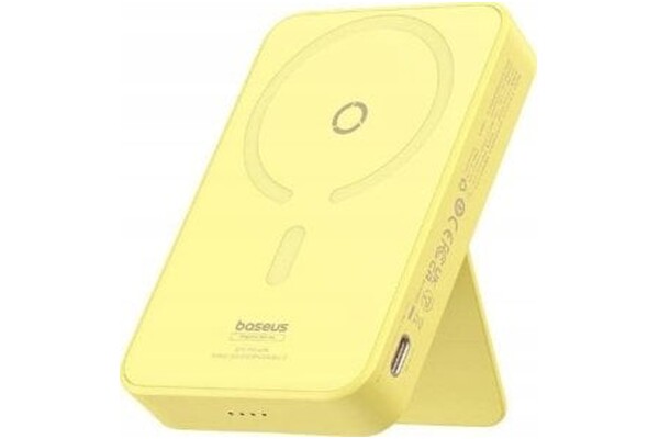Powerbank Baseus Magpro Magnetic Bracket 5000mAh 20.0W żółty