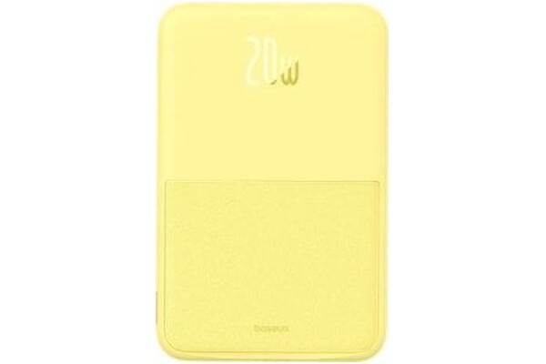 Powerbank Baseus Magpro Magnetic Bracket 5000mAh 20.0W żółty