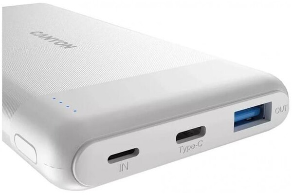Powerbank Canyon PB-109 10000mAh 20.0W biały