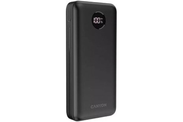 Powerbank Canyon PB-2002 20000mAh 20.0W czarny
