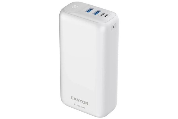 Powerbank Canyon PB-301 30000mAh 22.5W biały