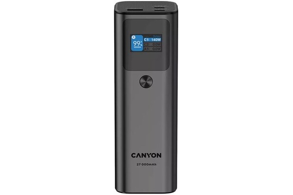 Powerbank Canyon PB-2010 27000mAh 140.0W szary