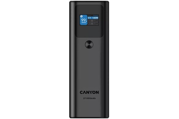 Powerbank Canyon PB-2010 27000mAh 140.0W szary
