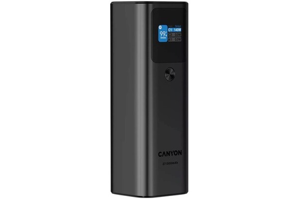 Powerbank Canyon PB-2010 27000mAh 140.0W szary