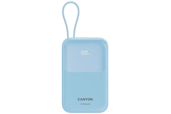 Powerbank Canyon OnPower 101 10000mAh 22.5W niebieski