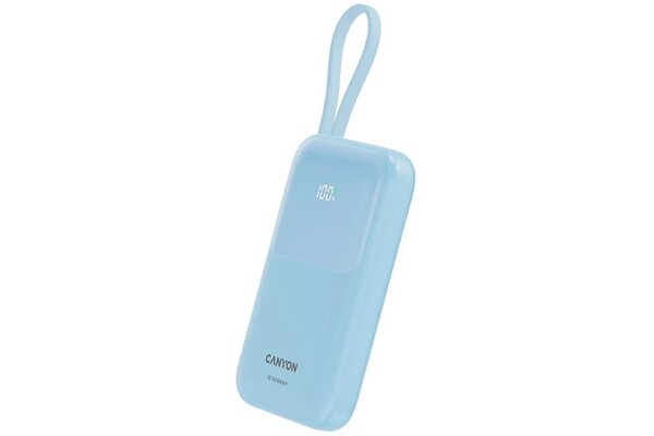 Powerbank Canyon OnPower 101 10000mAh 22.5W niebieski