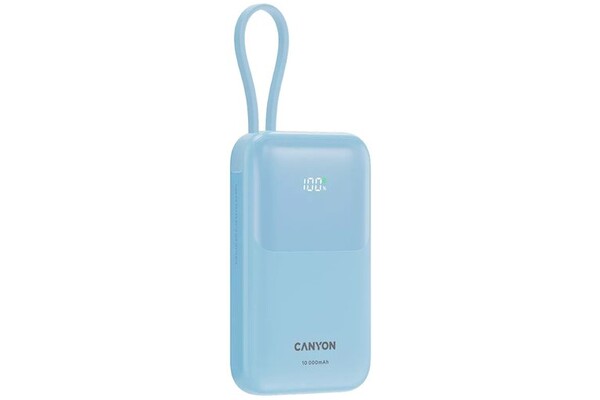 Powerbank Canyon OnPower 101 10000mAh 22.5W niebieski