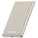 Powerbank Canyon OnPower 505 5000mAh 20.0W beżowy