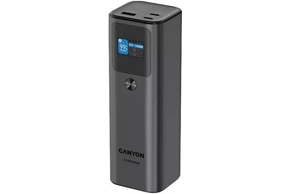 Powerbank Canyon PB-2010 27000mAh 140.0W grafitowy