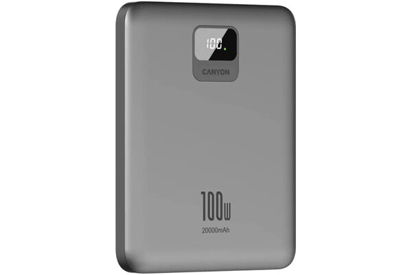Powerbank Canyon PB-2008 20000mAh 100.0W szary