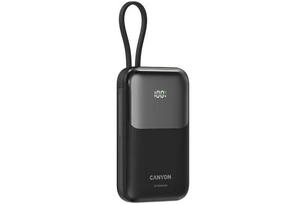 Powerbank Canyon OnPower 101 10000mAh 225.0W czarny