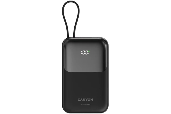 Powerbank Canyon OnPower 101 10000mAh 225.0W czarny