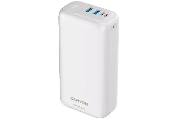 Powerbank Canyon PB-301 30000mAh 225.0W biały