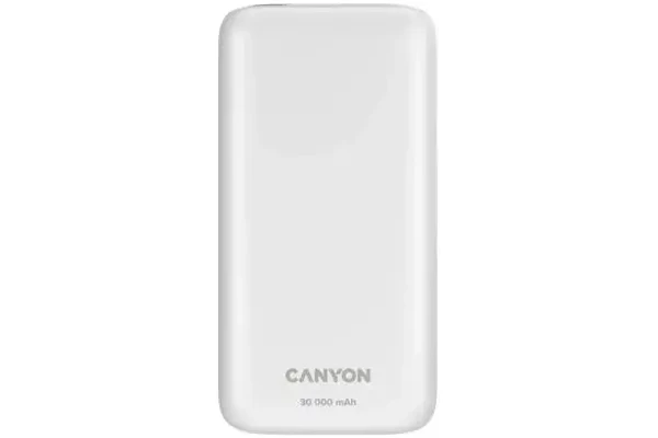 Powerbank Canyon PB-301 30000mAh 225.0W biały