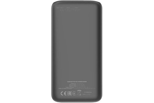 Powerbank Canyon PB-301 30000mAh 22.5W czarny