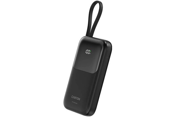 Powerbank Canyon OnPower 101 10000mAh 22.5W czarny