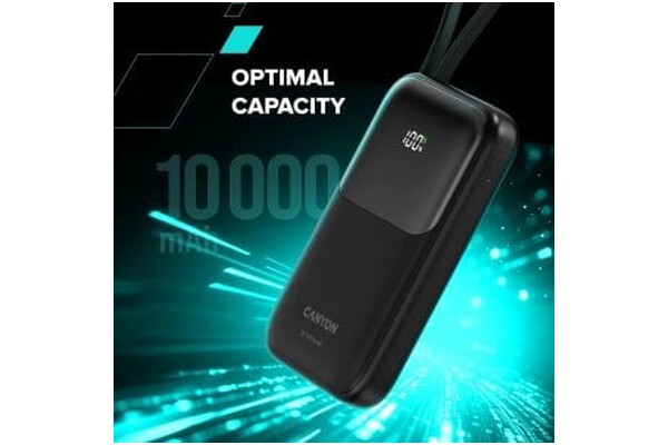 Powerbank Canyon OnPower 101 10000mAh niebieski