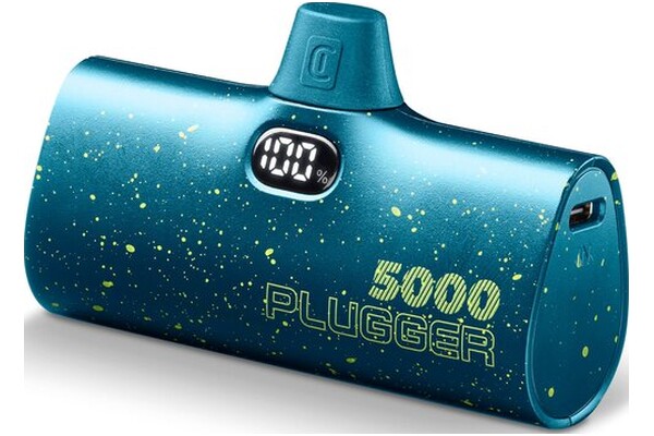 Powerbank CELLULARLINE Plugger 5000mAh 20.0W niebieski