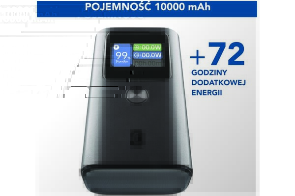 Powerbank CELLULARLINE Ultron 10000mAh 30.0W szary