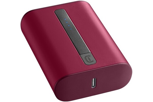 Powerbank CELLULARLINE Thunder 10000mAh 20.0W czerwony