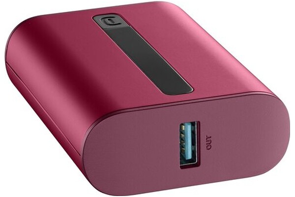 Powerbank CELLULARLINE Thunder 10000mAh 20.0W czerwony