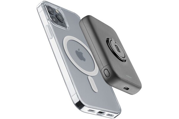 Powerbank CELLULARLINE Mag 5000mAh 18.0W czarny