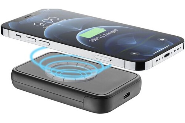 Powerbank CELLULARLINE Mag 5000mAh 18.0W czarny