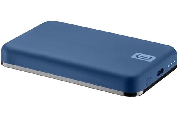 Powerbank CELLULARLINE Mag 5000mAh 18.0W niebieski