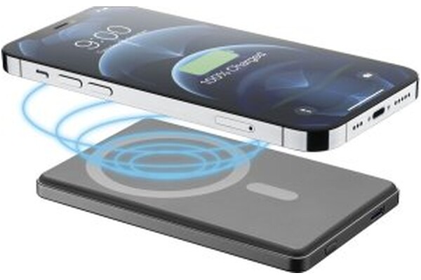Powerbank CELLULARLINE Mag 5000mAh szary