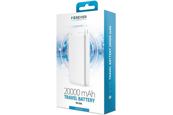 Powerbank FOREVER TB-100L 20000mAh biały