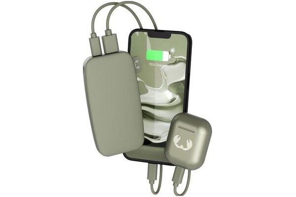 Powerbank FRESH`N REBEL 215134 6000mAh 12.0W zielony
