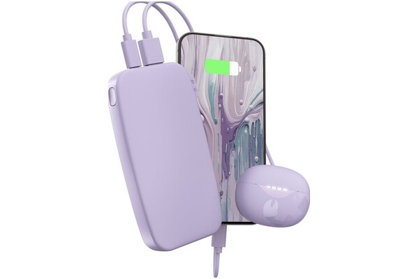 Powerbank FRESH`N REBEL 231822 12000mAh 20.0W fioletowy