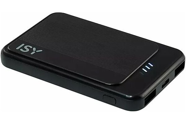 Powerbank ISY IPP-5000-C-BK 5000mAh biały