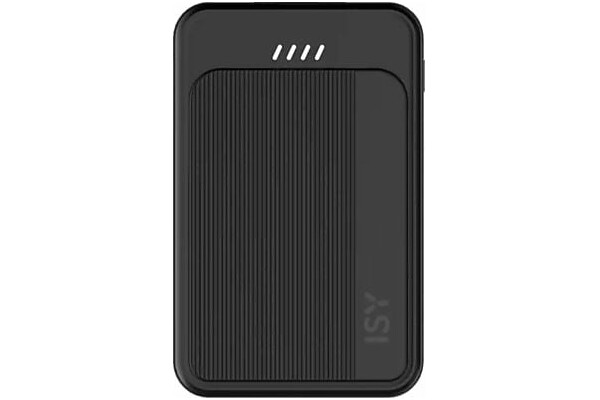Powerbank ISY IPP-5000-C-BK 5000mAh biały