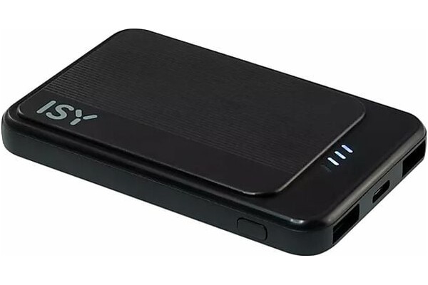 Powerbank ISY IPP-5000-C-BK 5000mAh biały