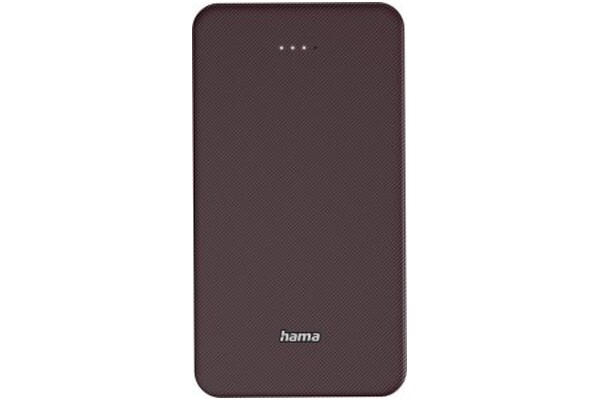 Powerbank Hama Power Pack Color 20 20000mAh bordowy