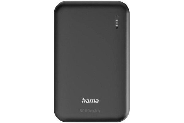 Powerbank Hama Pocket 5 5000mAh 10.0W szary
